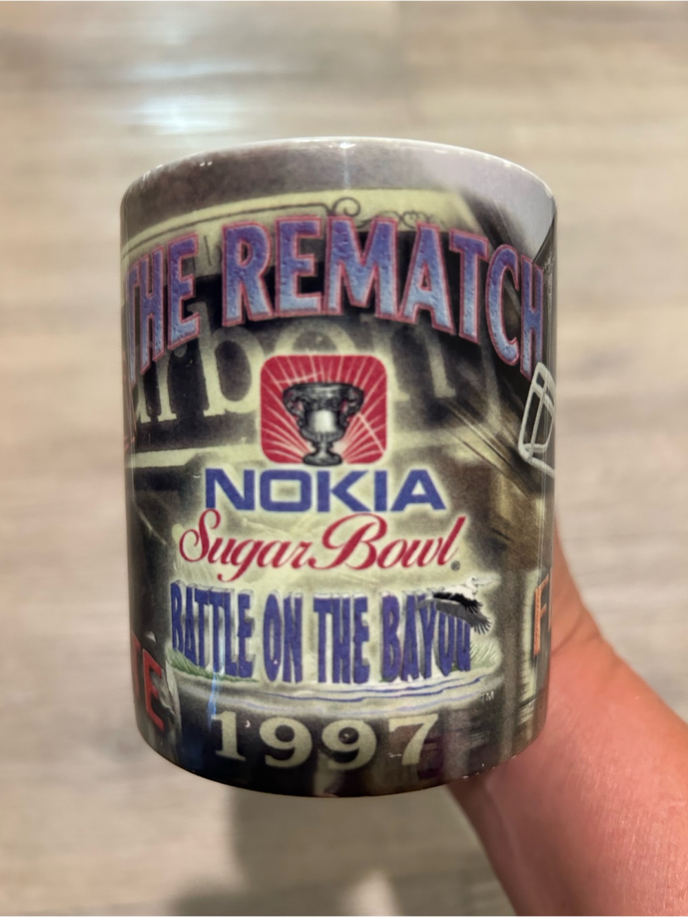 1997 Nokia Sugar Bowl Florida vs Florida State Mug